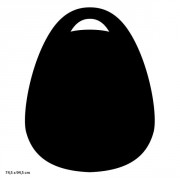 Tableau ardoise neutre en PVC