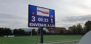Tableau de score multisports à LED - Avec télécommande - Intérieur et extérieur