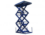 Tables élévatrices triples ciseaux