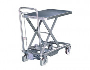 Tables hydrauliques mobiles en inox