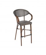 Tabouret bar aluminium MODENE