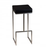 Tabouret bar carré en acier