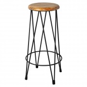 Tabouret de style industriel