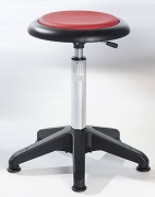 Tabouret ergonomique réglable en simili cuir