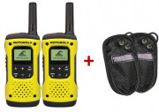 Talkie Walkie Motorola T92 H2O + housses - Talkie Walkie sans Licence