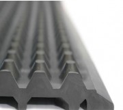 Tapis antifatigue avec reliefs coniques