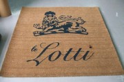 Tapis brosse logo personnalisé 