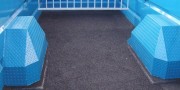 Tapis caoutchouc bétaillère