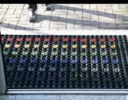 Copie de Tapis d'entrée extérieur en anneaux caoutchouc 