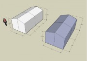 Tente de réception 6 × 6 mètres
