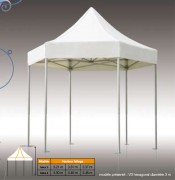 Tente hexagonale 10.40 m²