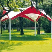 Tente pagode aluminium