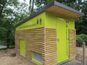 Toilette publique écologique
