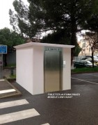 Toilettes automatique 2 cabines