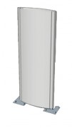 Totem de communication aluminium