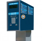 Totem entrées et sorties aires de services