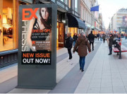 Totem LCD 75" d'extérieur double face