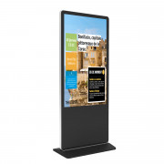 Ecran d'affichage dynamique en totem tactile ou non