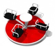 Tourniquet acier pour enfants 4 places