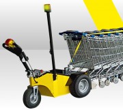 Tracteur pousseur chariots 3 tonnes