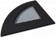 Trampoline enterré triangulaire