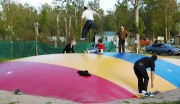 Trampoline gonflable personnalisable