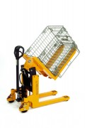 Transpalette basculeur électrique 1000 kg - Basculement 90° - Ht. 285 mm max.