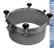 Trappe hublot hors pression pour silos