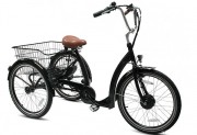 "Tricycle électrique adulte 2500W - 7 vitesses - Autonomie 40 km - Roues 24"""