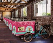 Triporteur à crêpes