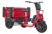 Triporteur électrique pour technicien de maintenance - Charge : 100 kg - Vitesse : 17 km/h - Autonomie : 60 km