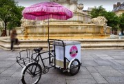 Triporteur frigo ambulant