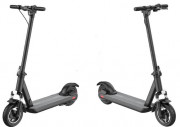 Trottinette électrique avec pneu gonflable avant et plein à l'arrière