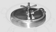 Trou d'homme oval autoclave 