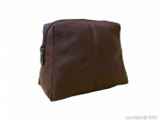 Trousse de toilette cuir pour voyage