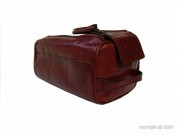 Trousse de toilette pour homme en cuir
