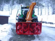 Turbine à neige pour déneigeuse 