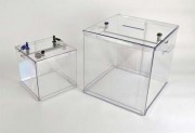 Urne électorale transparente