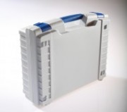 Valisette plastique cadre renforcé