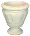 Vases Grandair ciment blanc