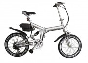 Vélo pliant électrique alu