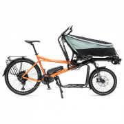 Vélo tandem électrique 2 places avec sac de transport