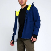 Veste réfléchissante, fluo, réversible et imperméable