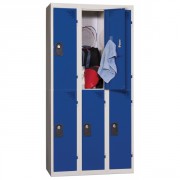 Vestiaire à deux cases