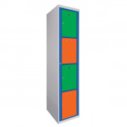Casier vestiaire visitable 4 portes