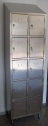 Vestiaire multicases 10 portes inox