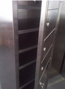 Vestiaire multicases inox - 8 portes - L 400 x P 400 x H 2100 mm