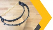 Visière de protection faciale en plaxtil recyclable