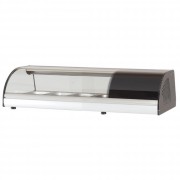 Vitrine à tapas en inox