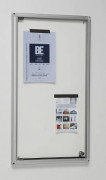 Vitrine affichage extraplate